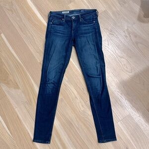 AG skinny ankle jeans, size 24
